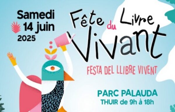 Fête du Livre Vivant, le samedi 14 juin, Parc Palauda à Thuir
